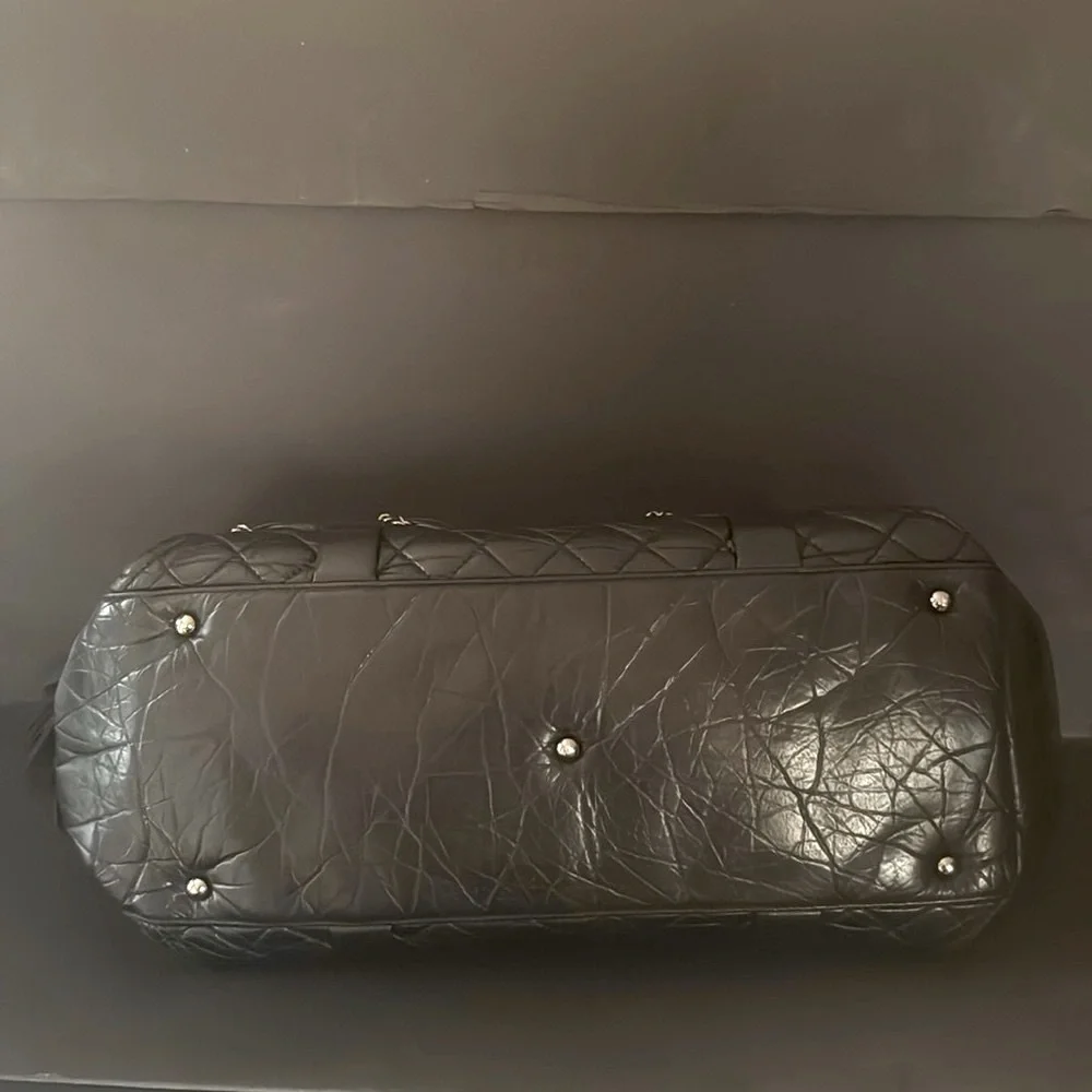 Chanel Ligne Lady Braid Lambskin Quilted Tote